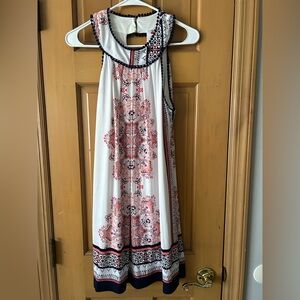 Three Pink Hearts Mini Dress